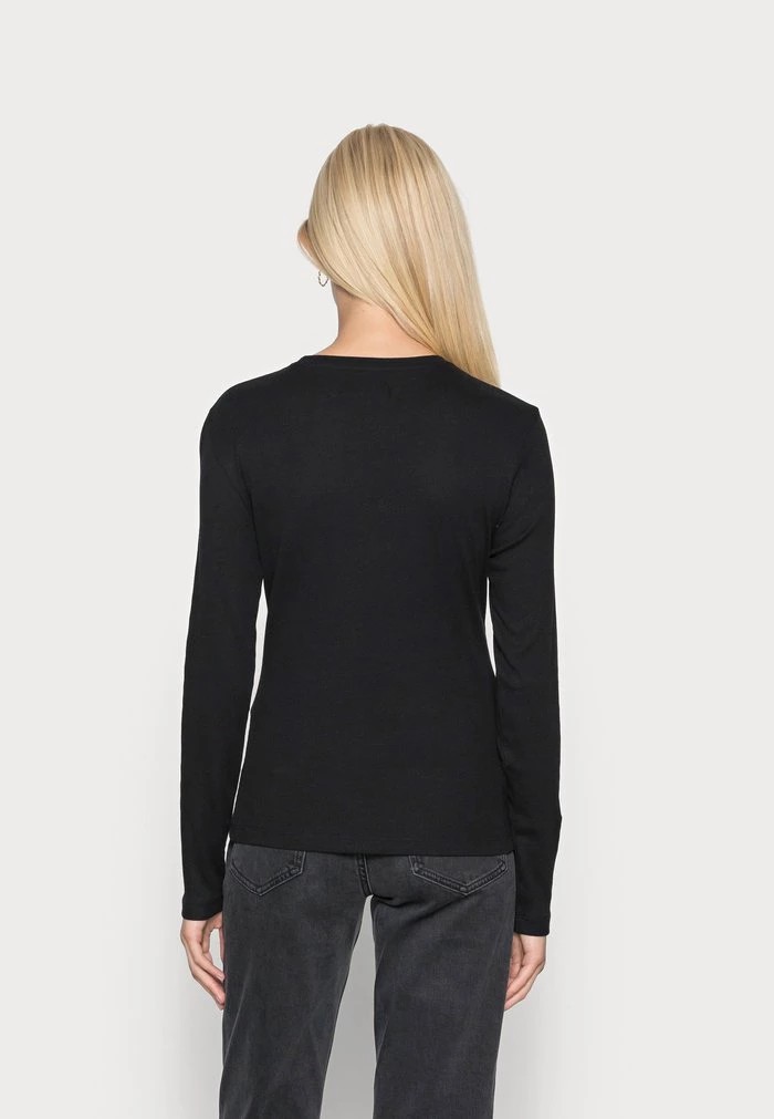 T-Shirt ANNA FIELD Anna Field Long Sleeved Top Noir Femme | XYY-0388853